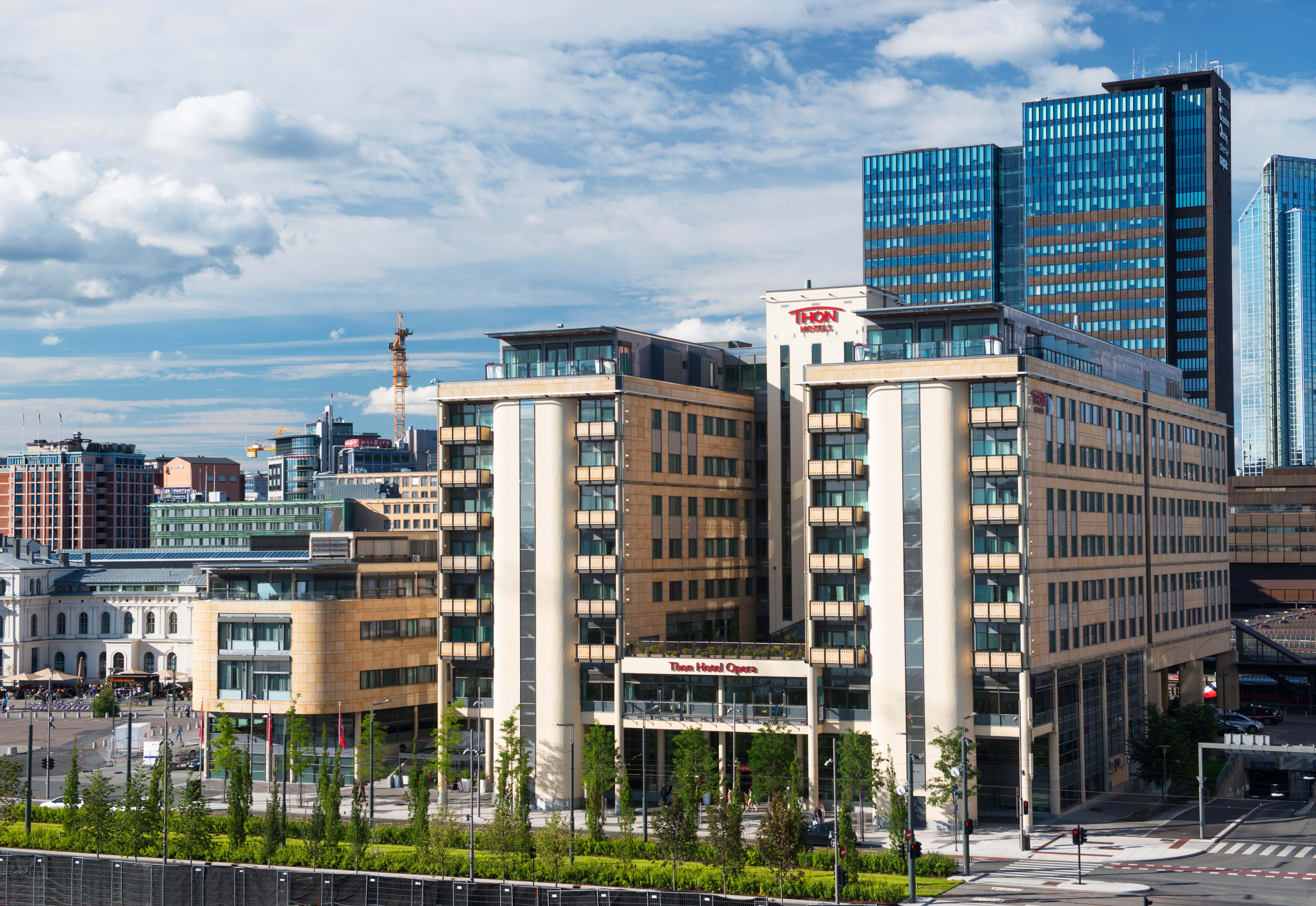 Thon Hotel Opera Oslo Exteriör bild